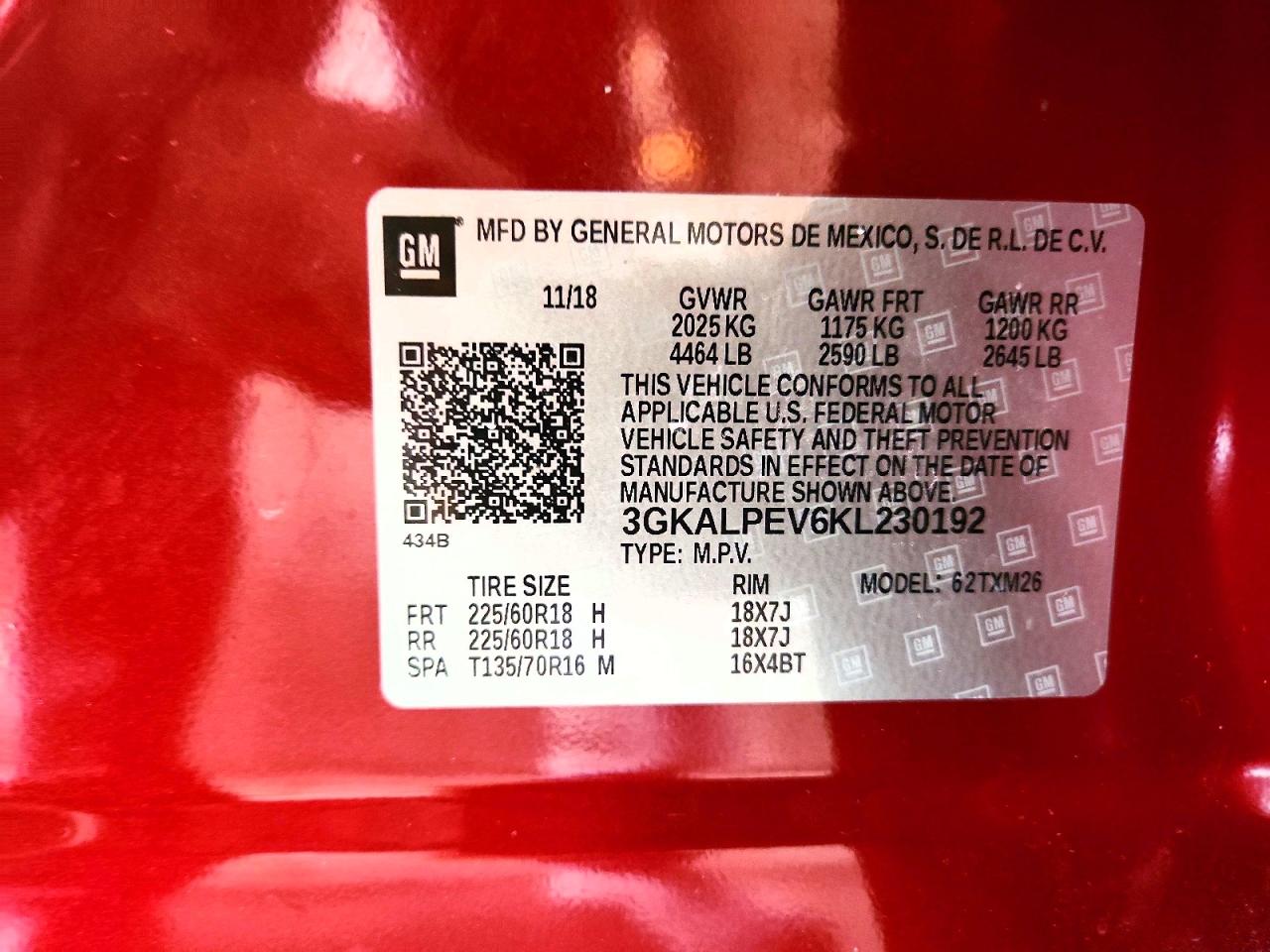 2019 GMC TERRAIN