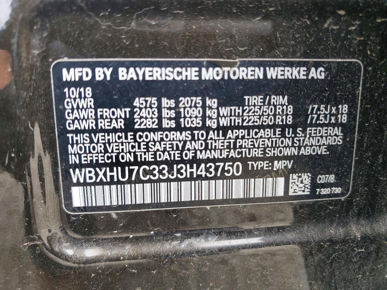 2018 BMW X1