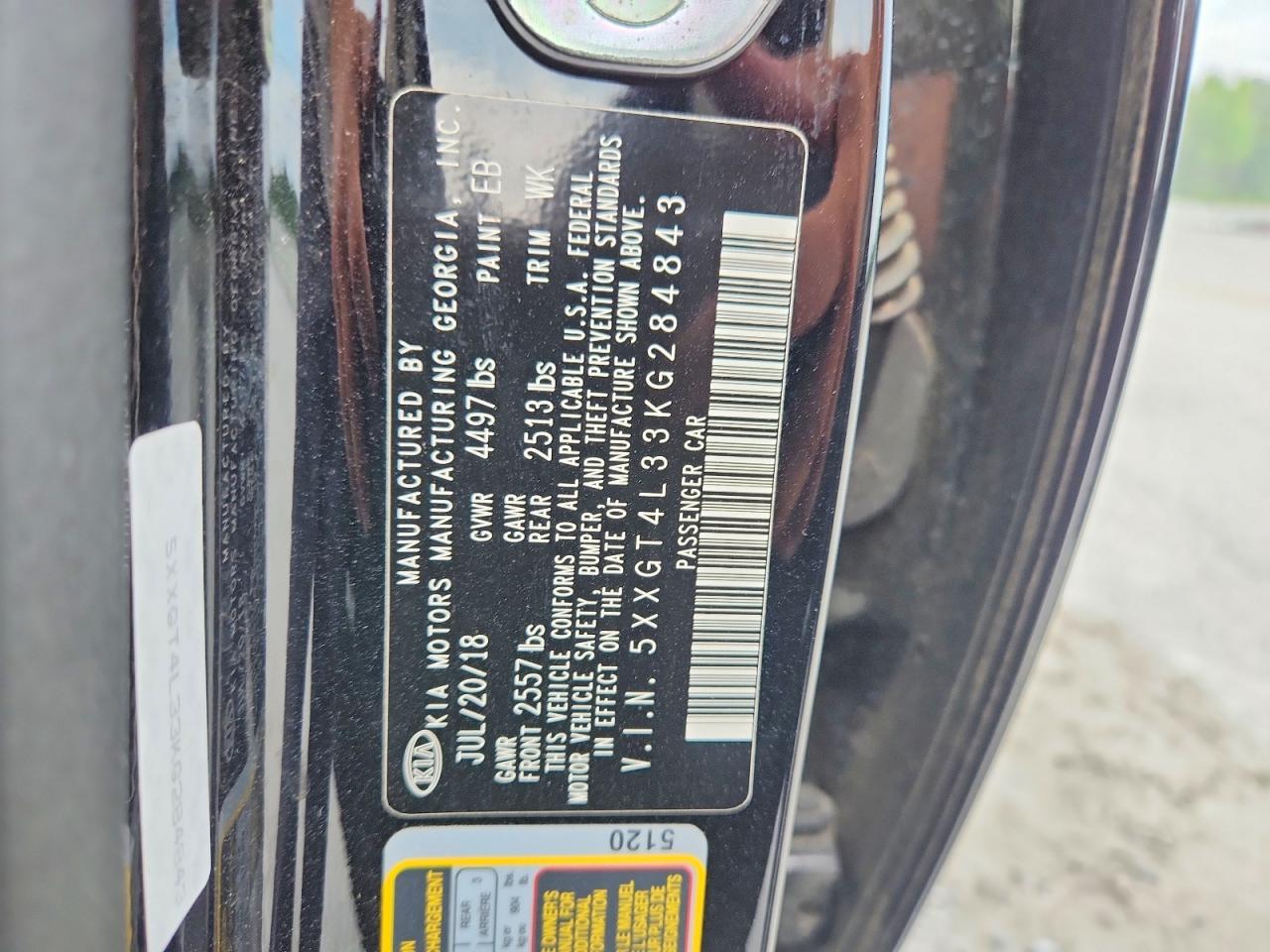 2019 KIA OPTIMA