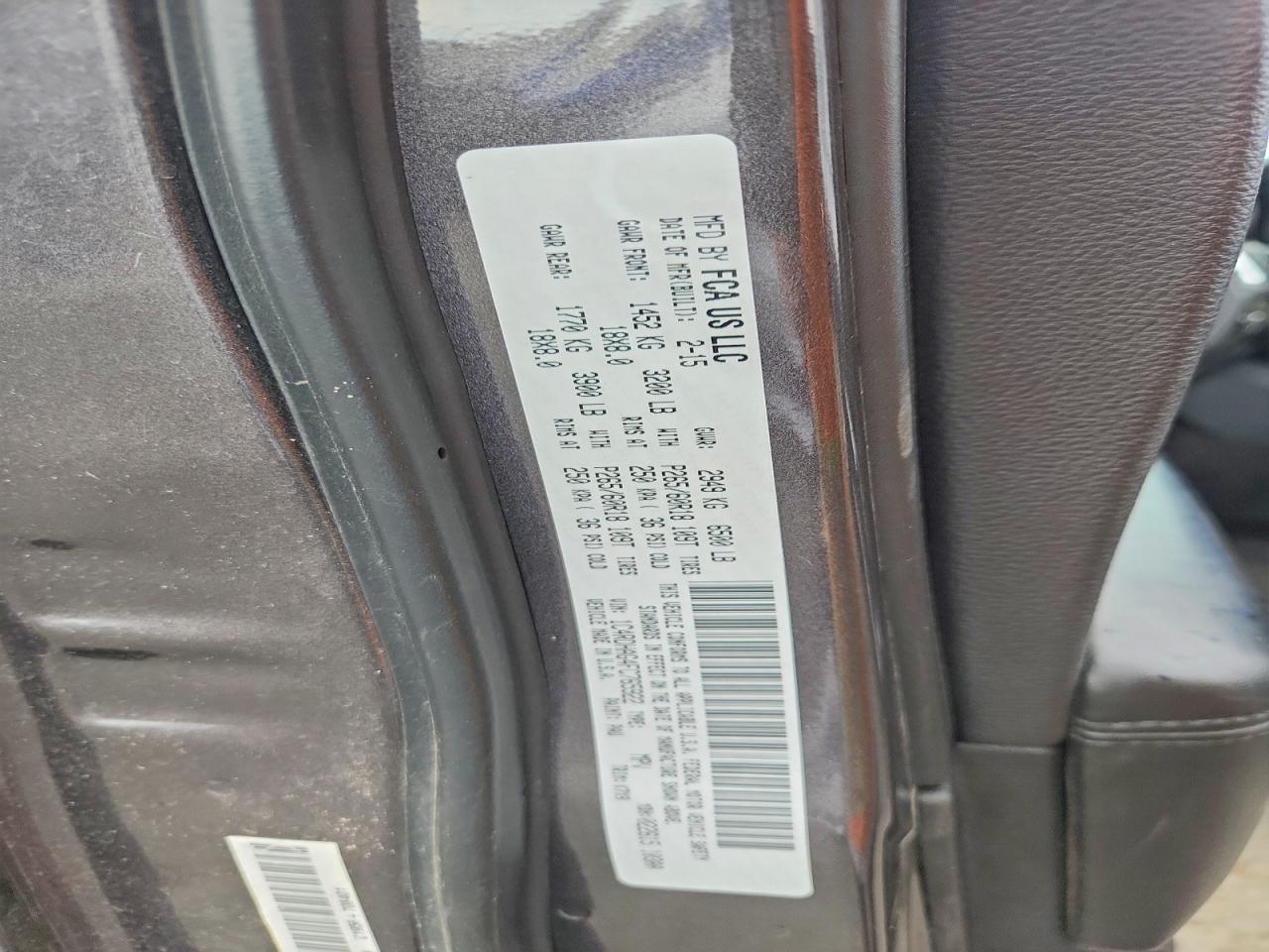 2015 DODGE DURANGO