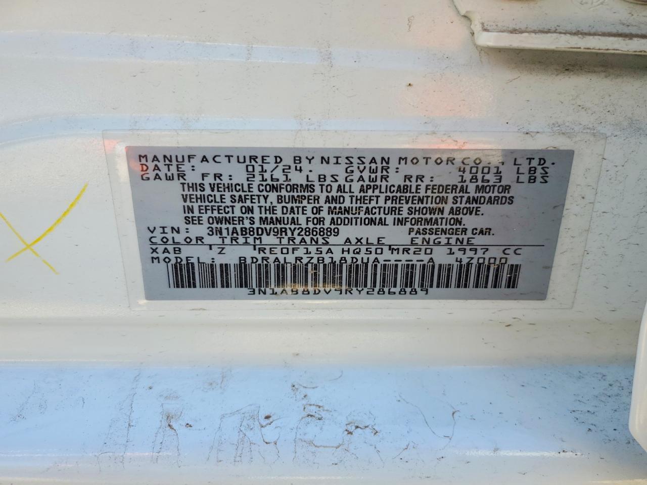 2024 NISSAN SENTRA