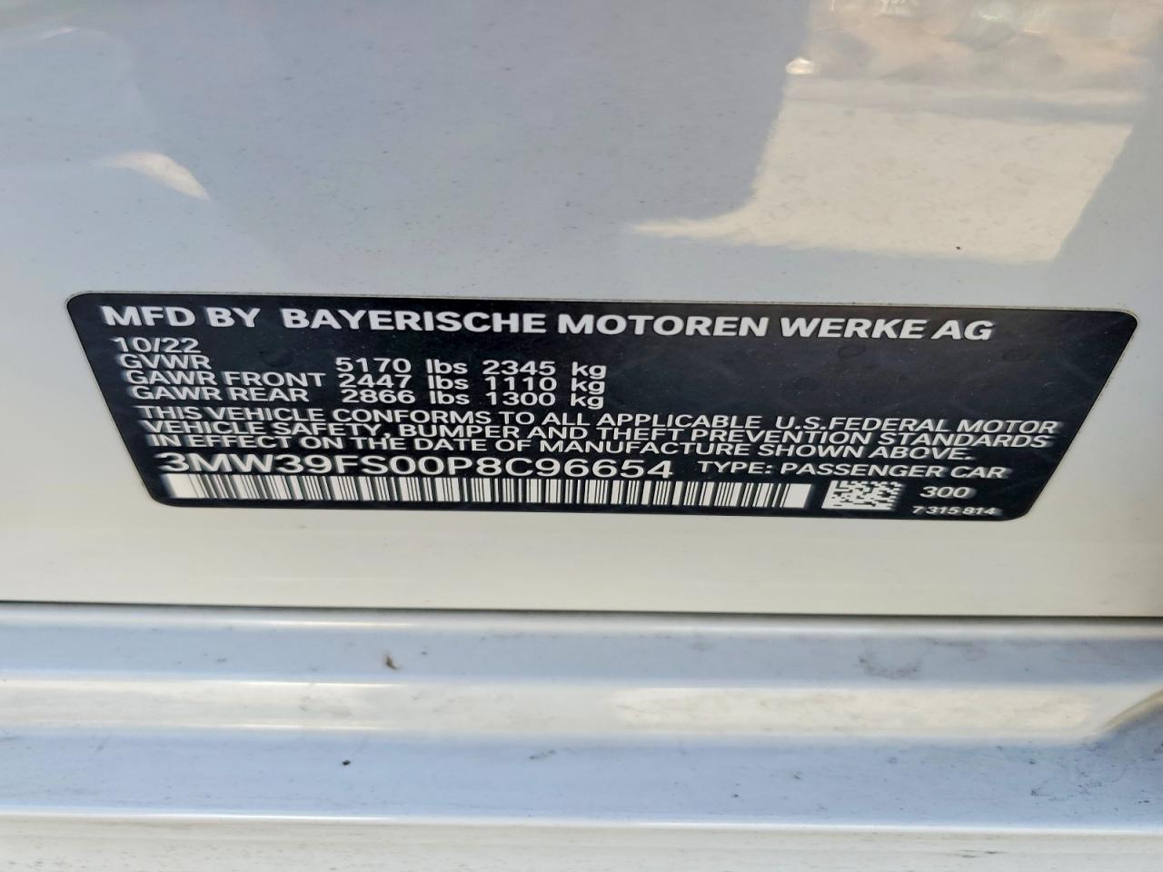 2023 BMW 3 SERIES
