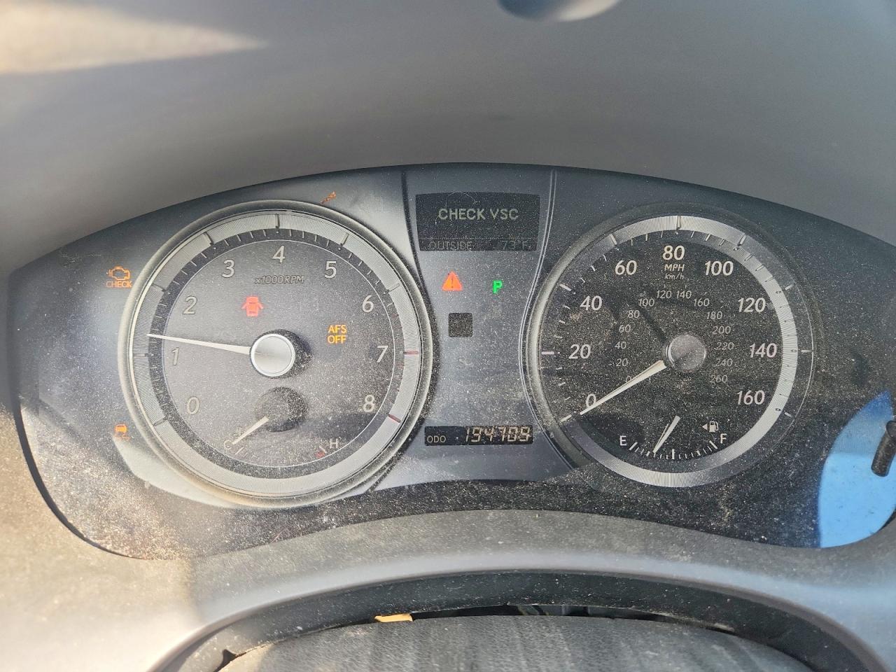 2007 LEXUS ES350