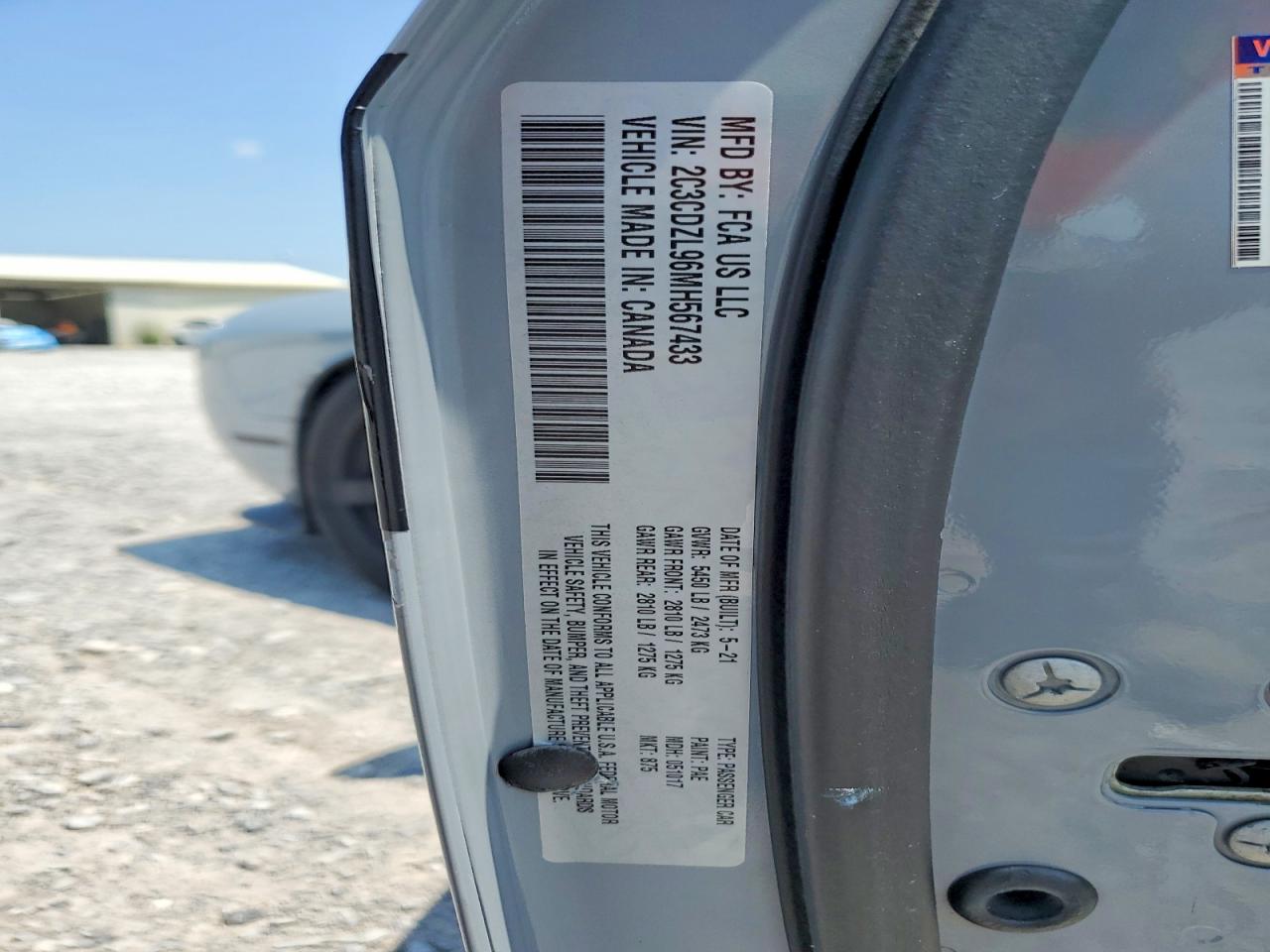 2021 DODGE CHALLENGER