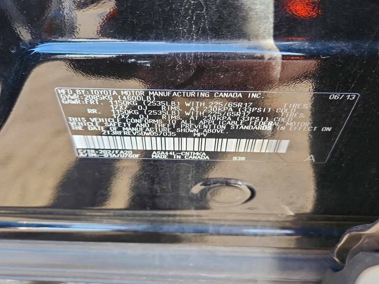 2013 TOYOTA RAV4