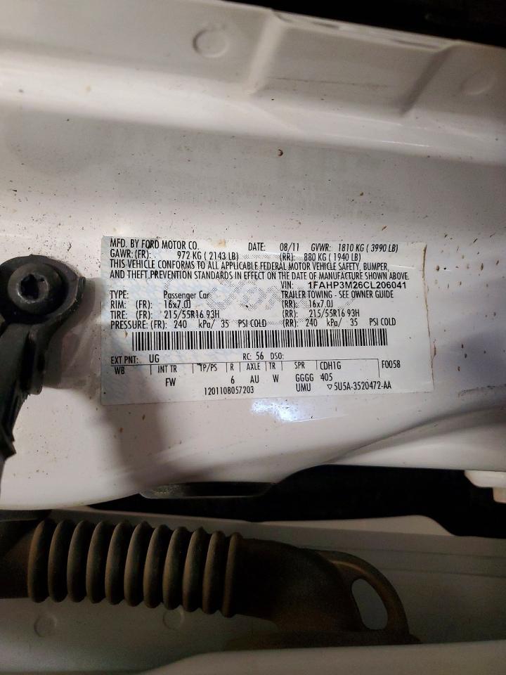 2012 FORD FOCUS