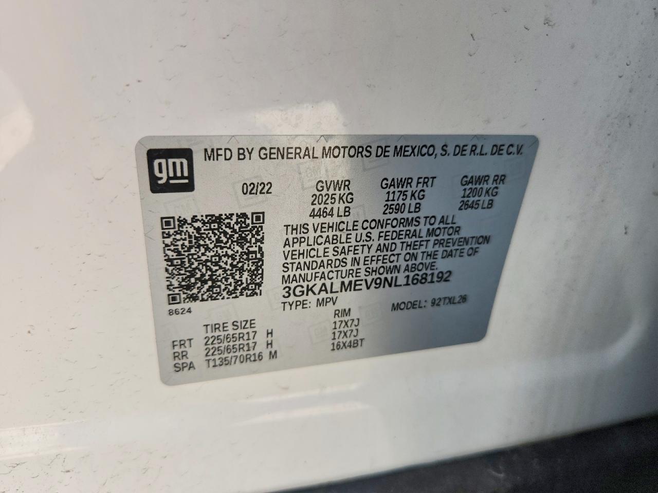 2022 GMC TERRAIN
