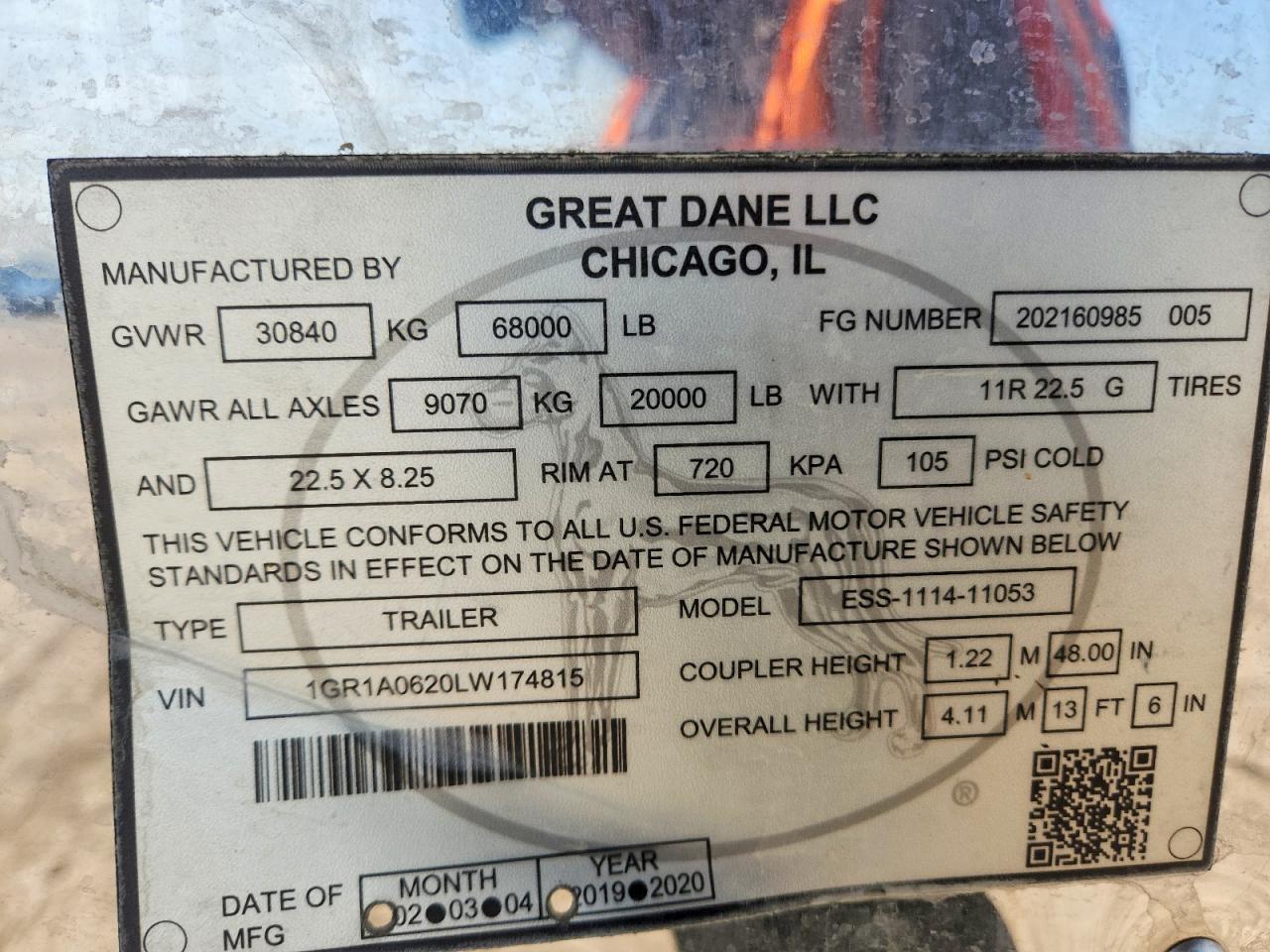 2020 GREAT DANE ALL Models