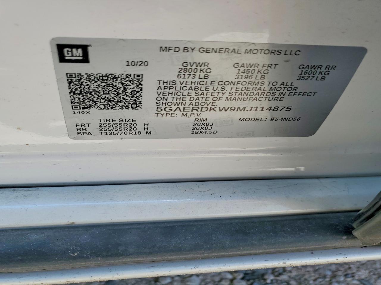 2021 BUICK ENCLAVE