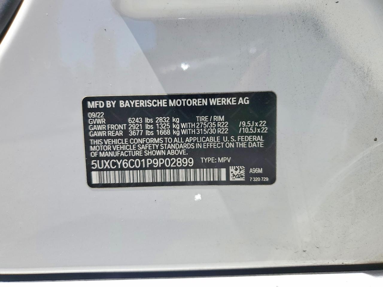 2023 BMW X6