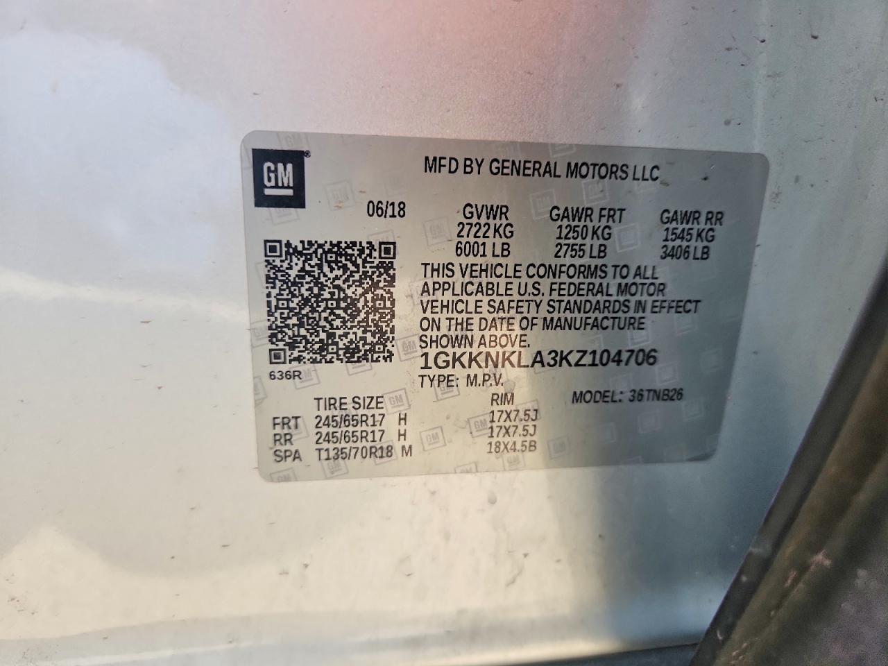 2019 GMC ACADIA
