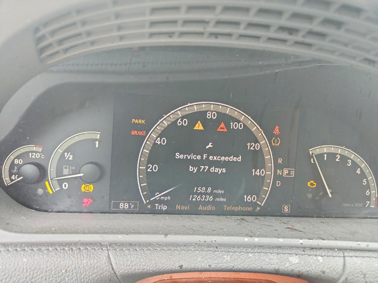 2007 MERCEDES-BENZ CL-CLASS