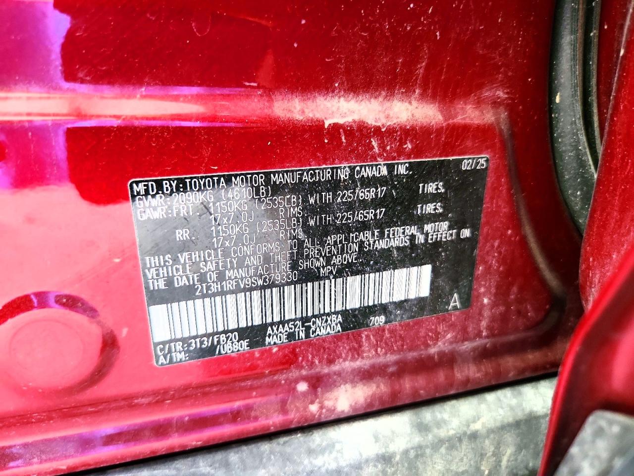 2025 TOYOTA RAV4