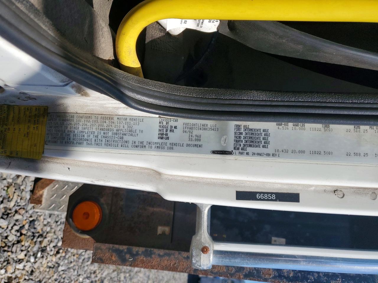 2003 FREIGHTLINER ALL OTHER
