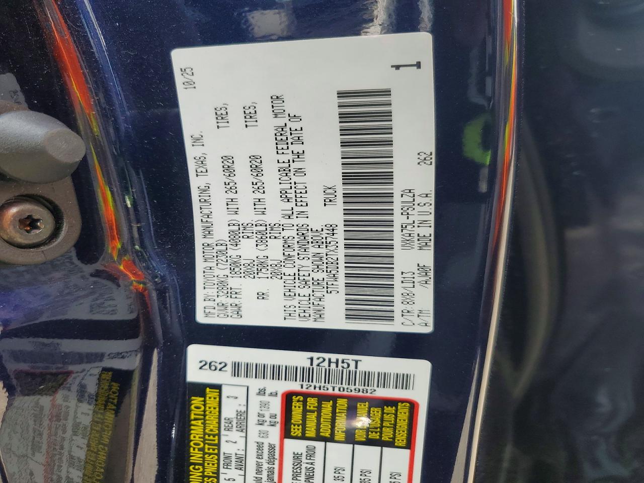 2026 TOYOTA TUNDRA