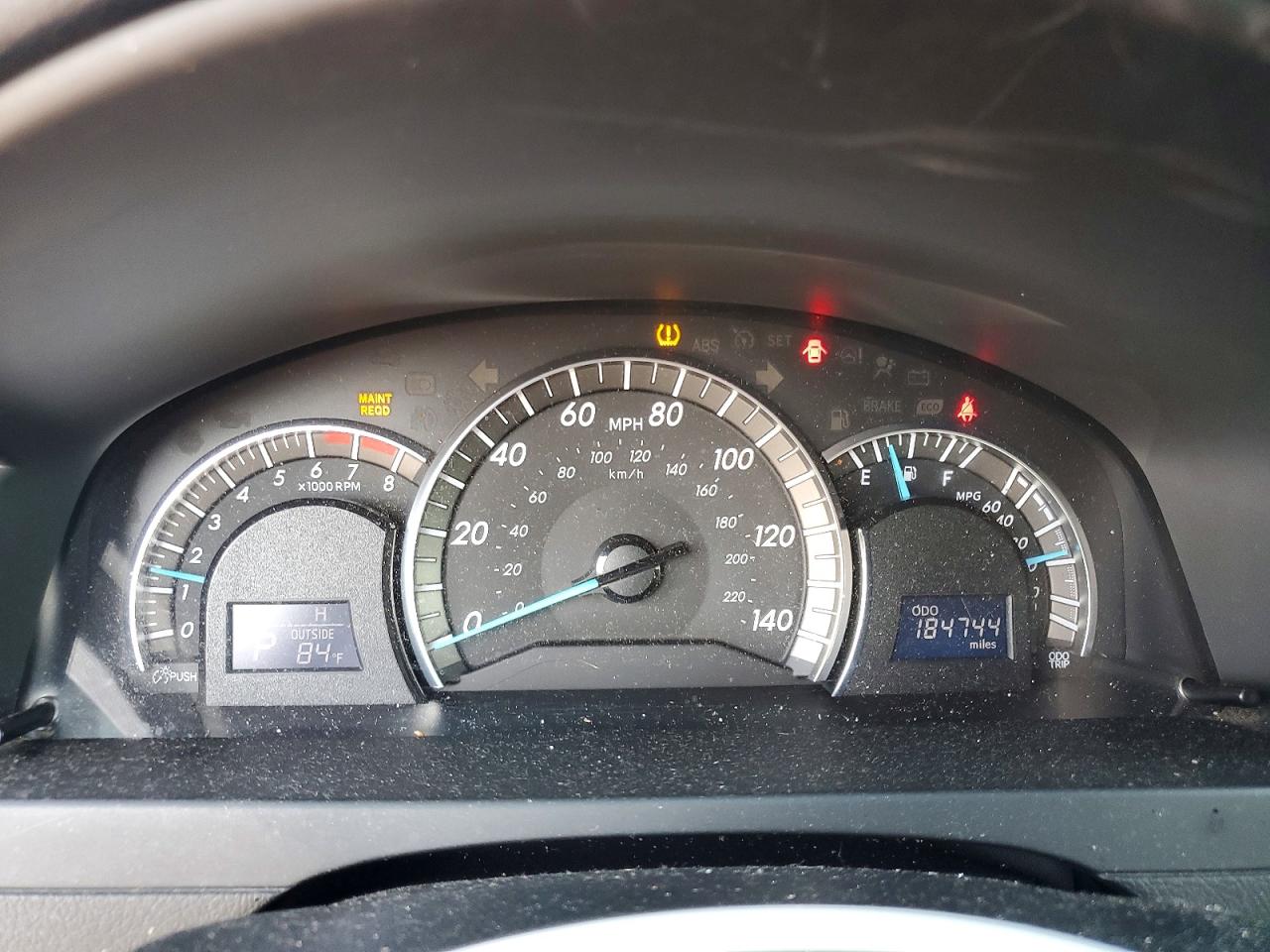 2012 TOYOTA CAMRY
