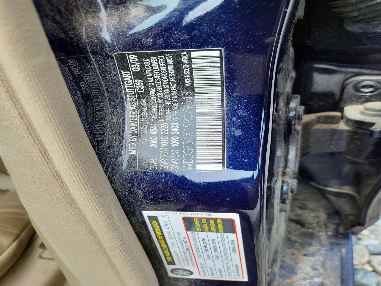 2009 MERCEDES-BENZ C-CLASS