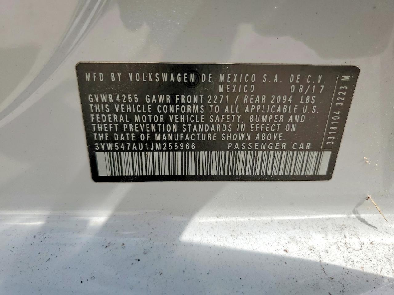 2018 VOLKSWAGEN GTI