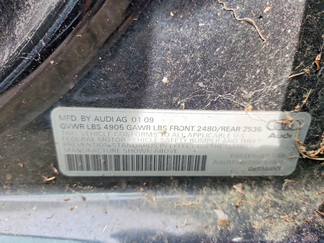 2009 AUDI A4