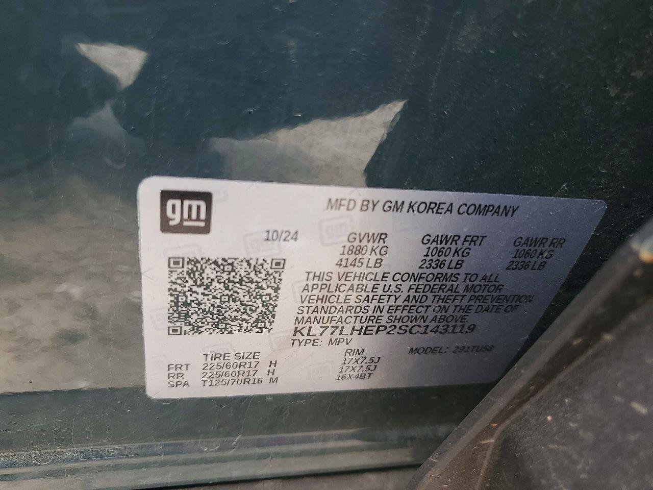 2025 CHEVROLET TRAX