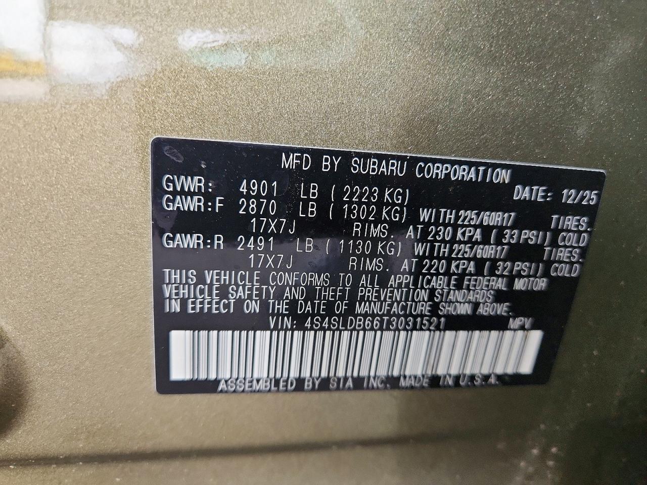2026 SUBARU FORESTER