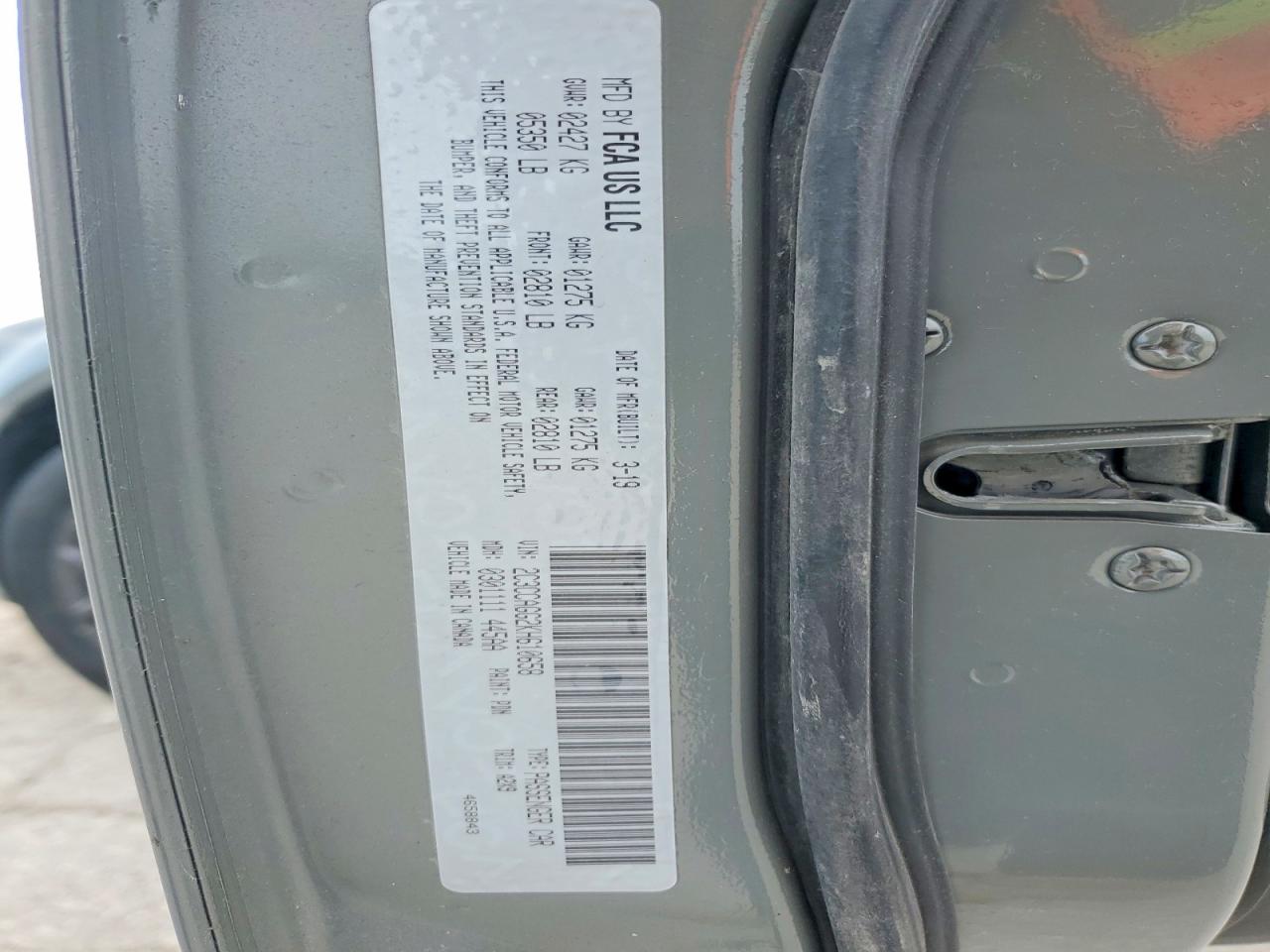 2019 CHRYSLER 300