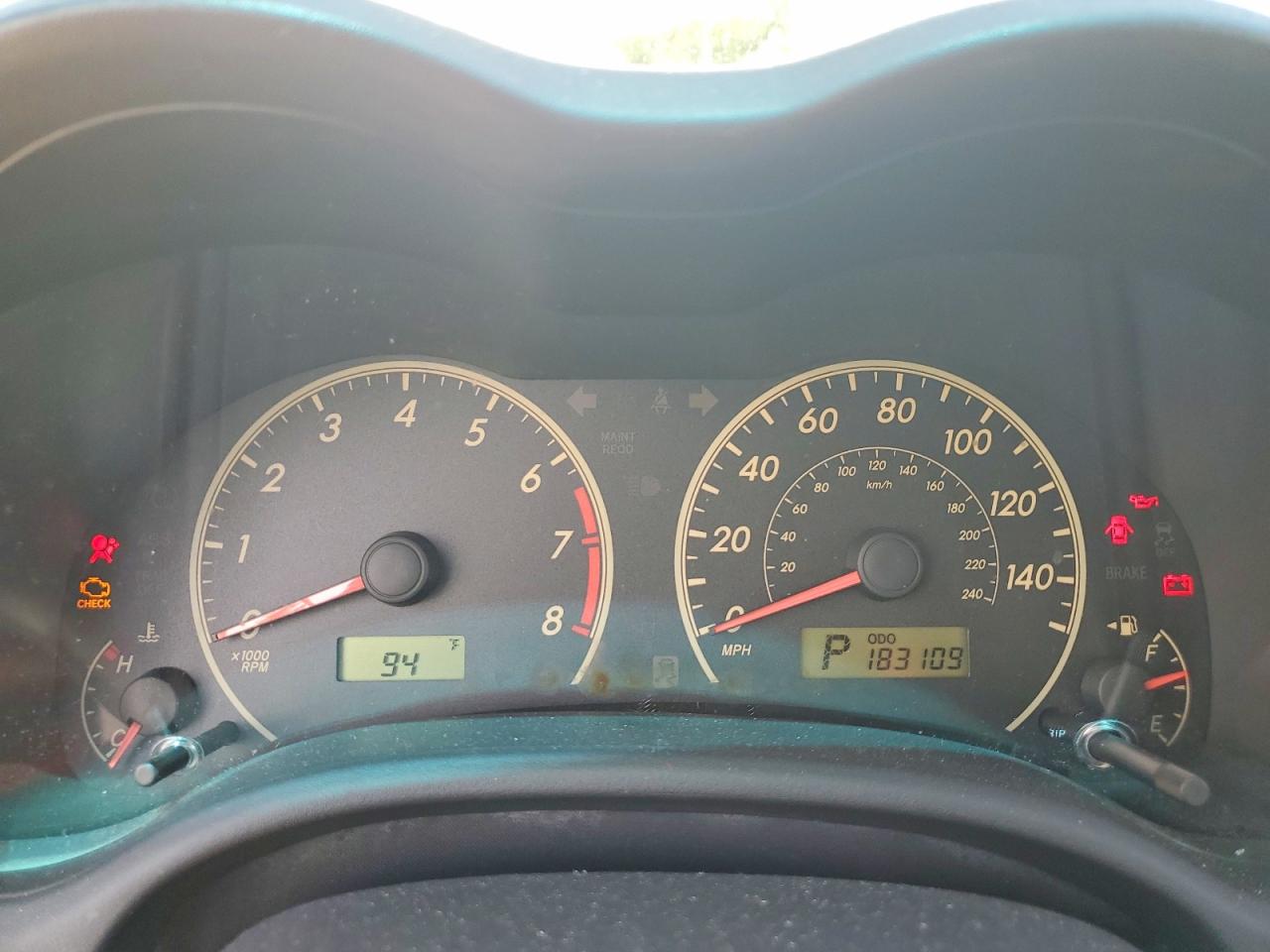 2011 TOYOTA COROLLA