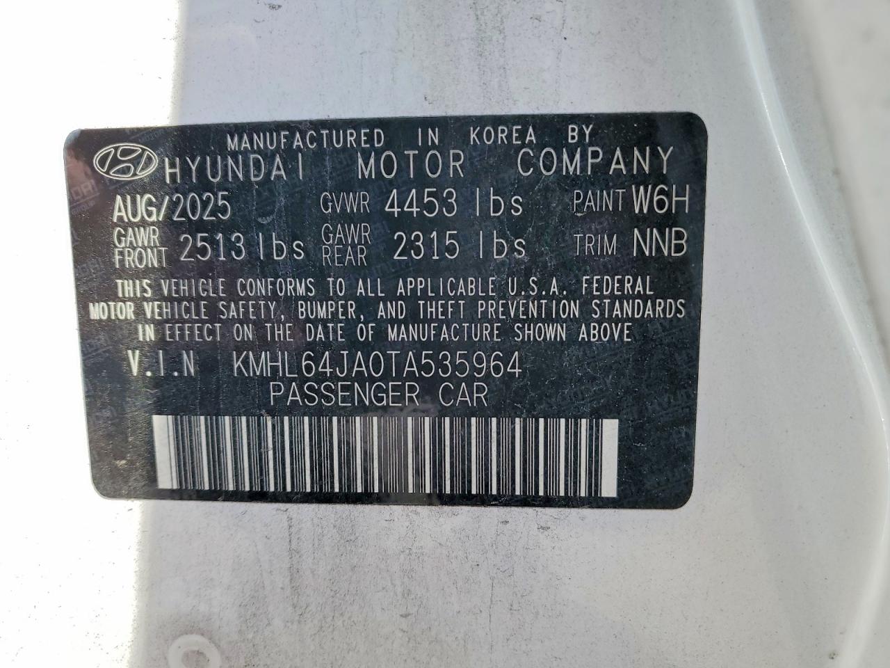 2026 HYUNDAI SONATA