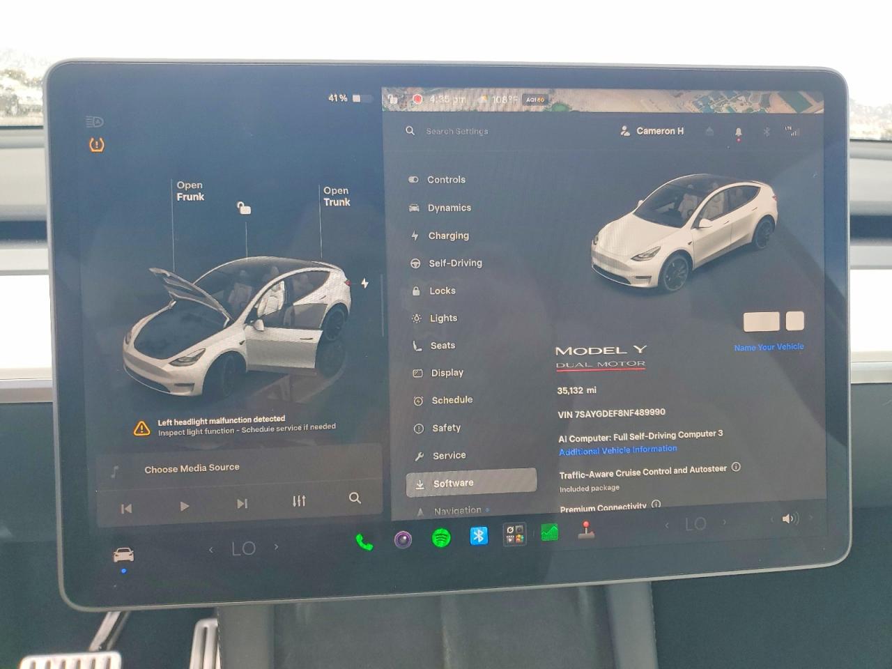 2022 TESLA MODEL Y