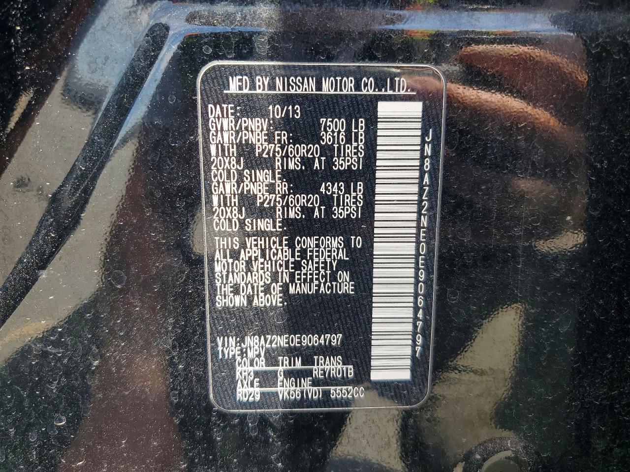 2014 INFINITI QX80