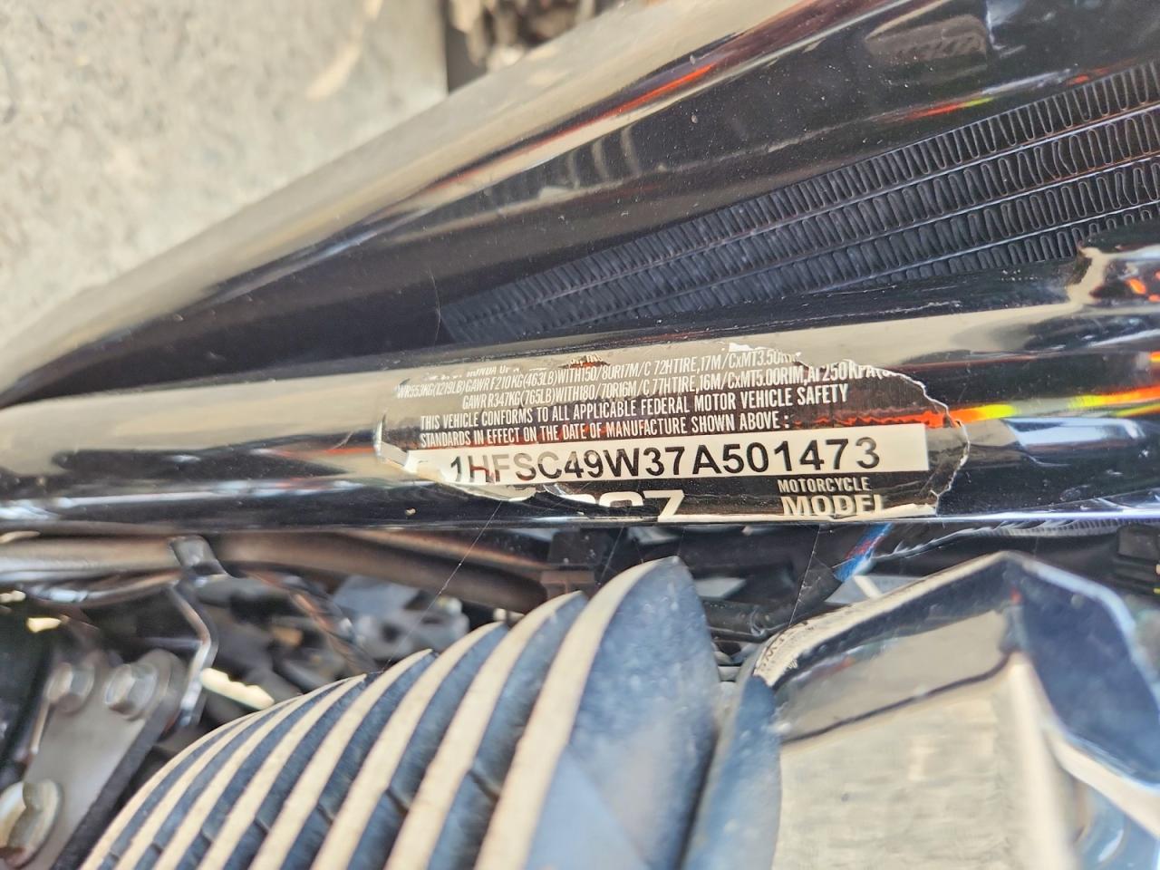 2007 HONDA VTX CYCLE