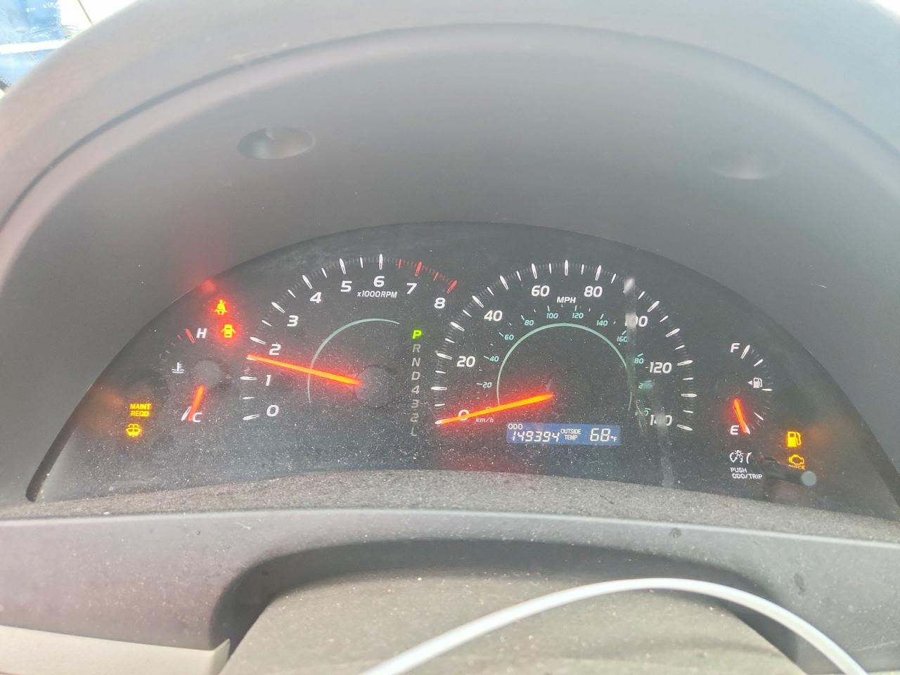 2009 TOYOTA CAMRY