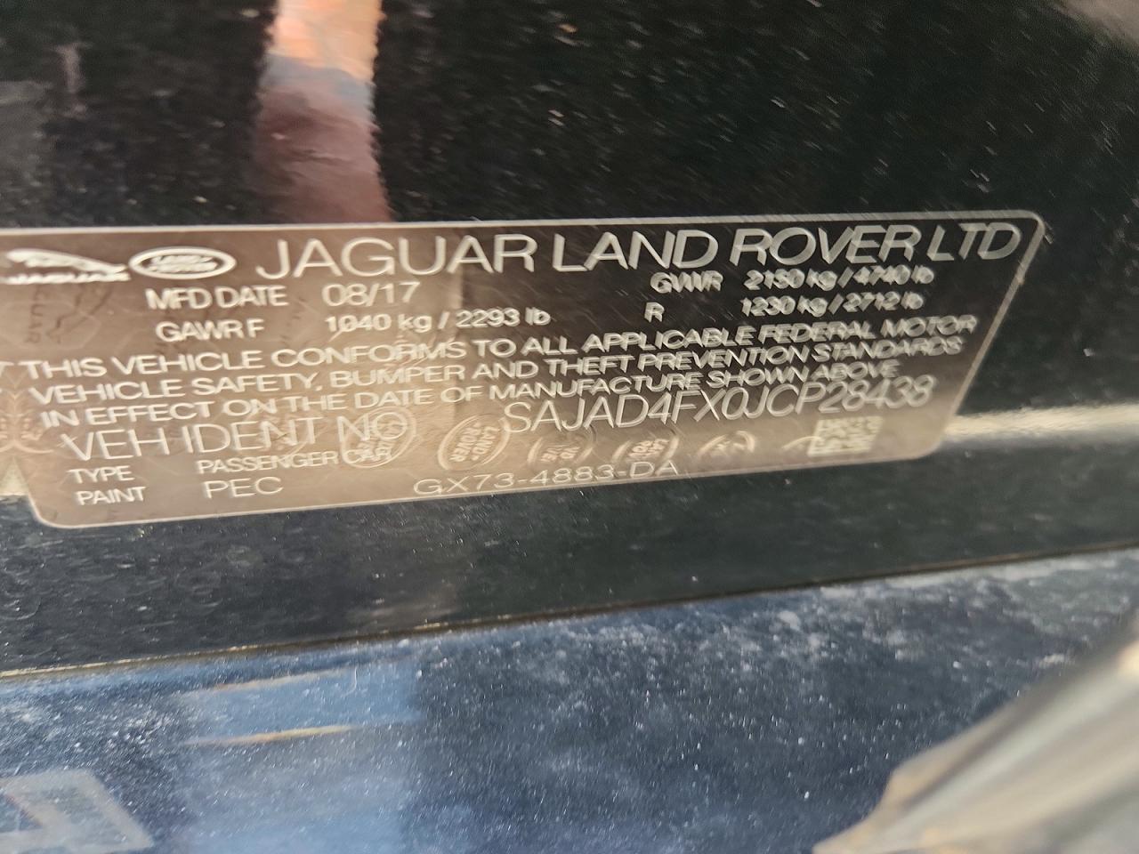 2018 JAGUAR XE