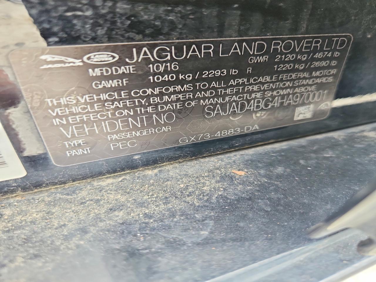 2017 JAGUAR XE