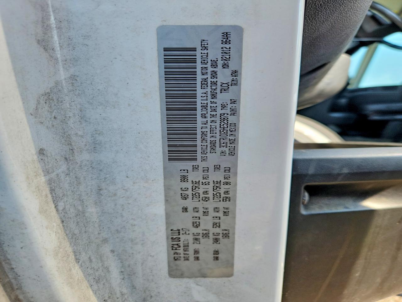 2017 RAM PROMASTER