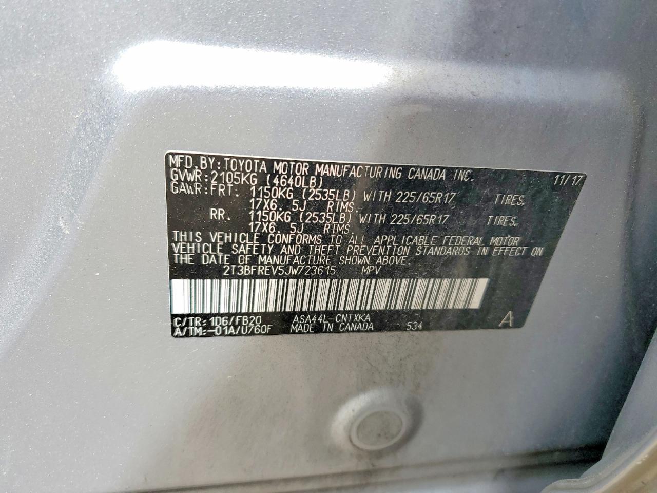 2018 TOYOTA RAV4