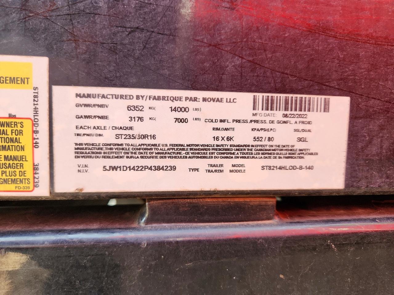 2023 SURE TRAC UNKNOWN