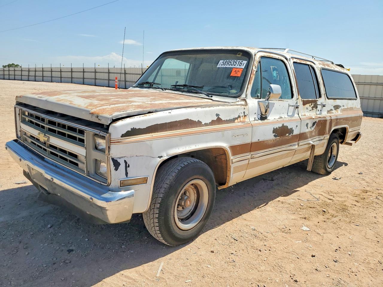 1988 CHEVROLET SUBURBAN