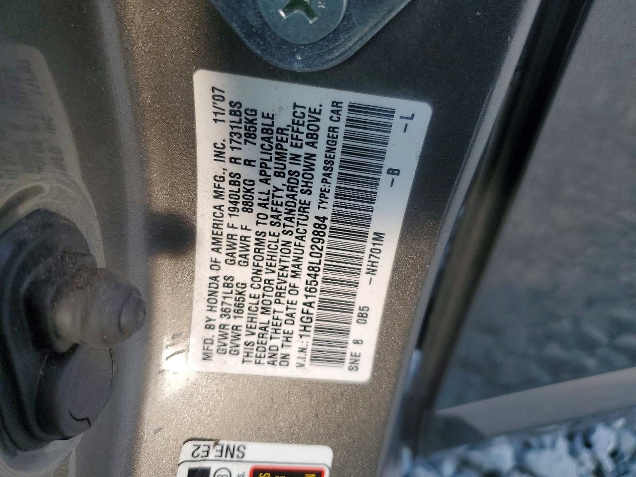 2008 HONDA CIVIC