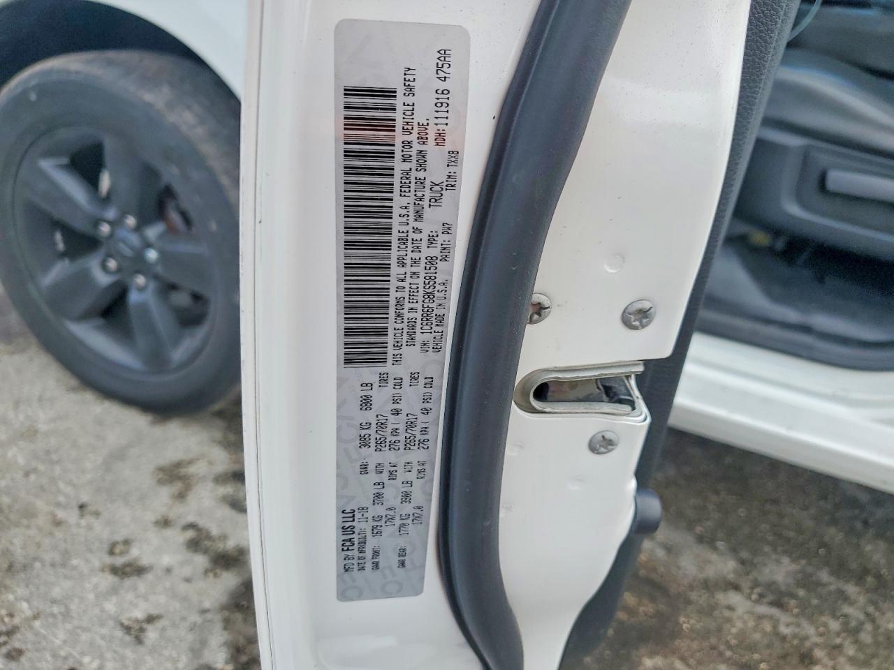 2019 RAM 1500