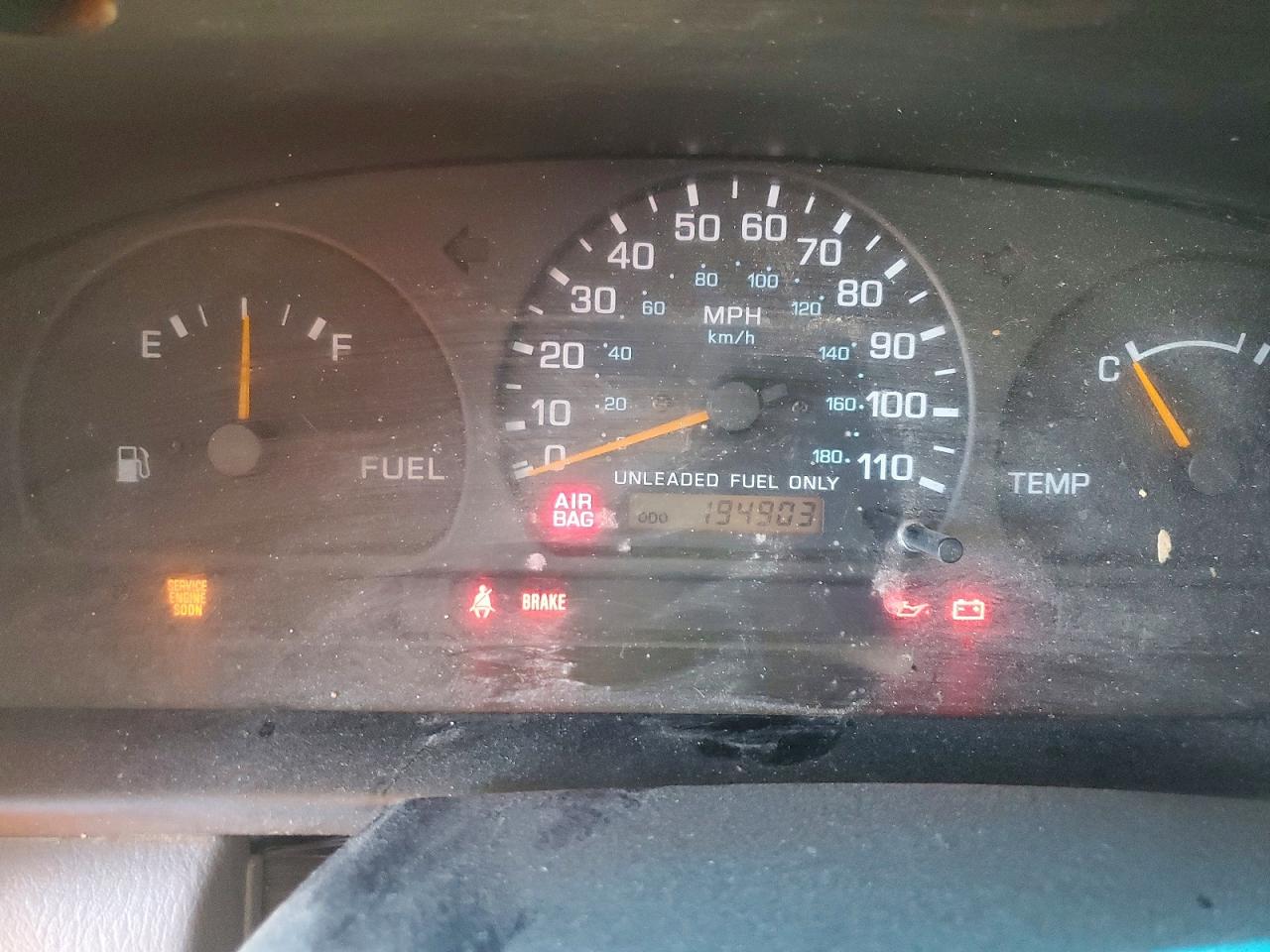 1998 NISSAN FRONTIER