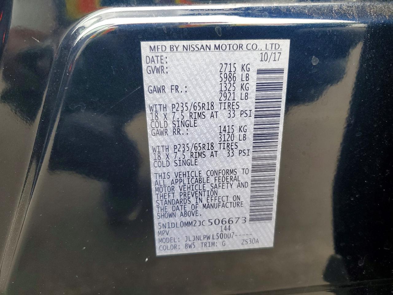 2018 INFINITI QX60