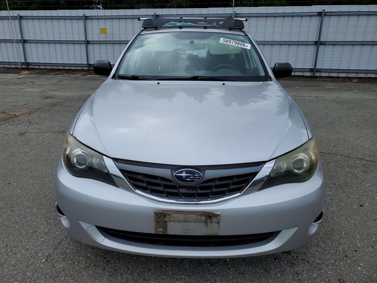 2008 SUBARU IMPREZA