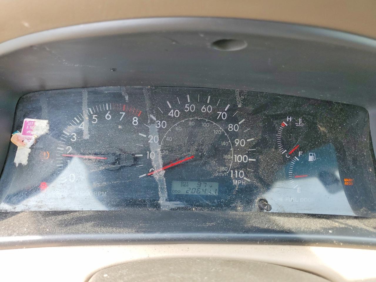 2008 TOYOTA COROLLA