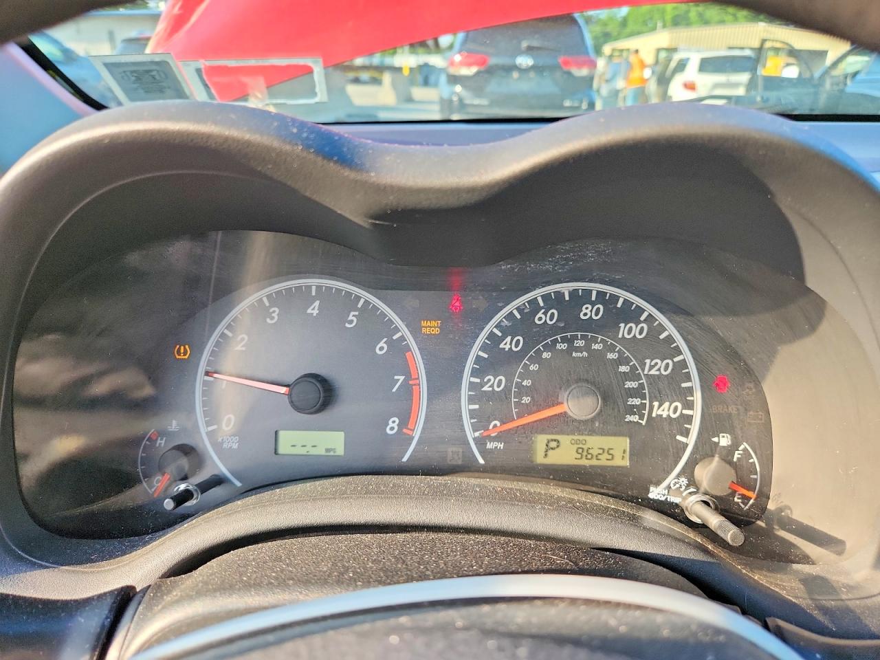 2012 TOYOTA COROLLA