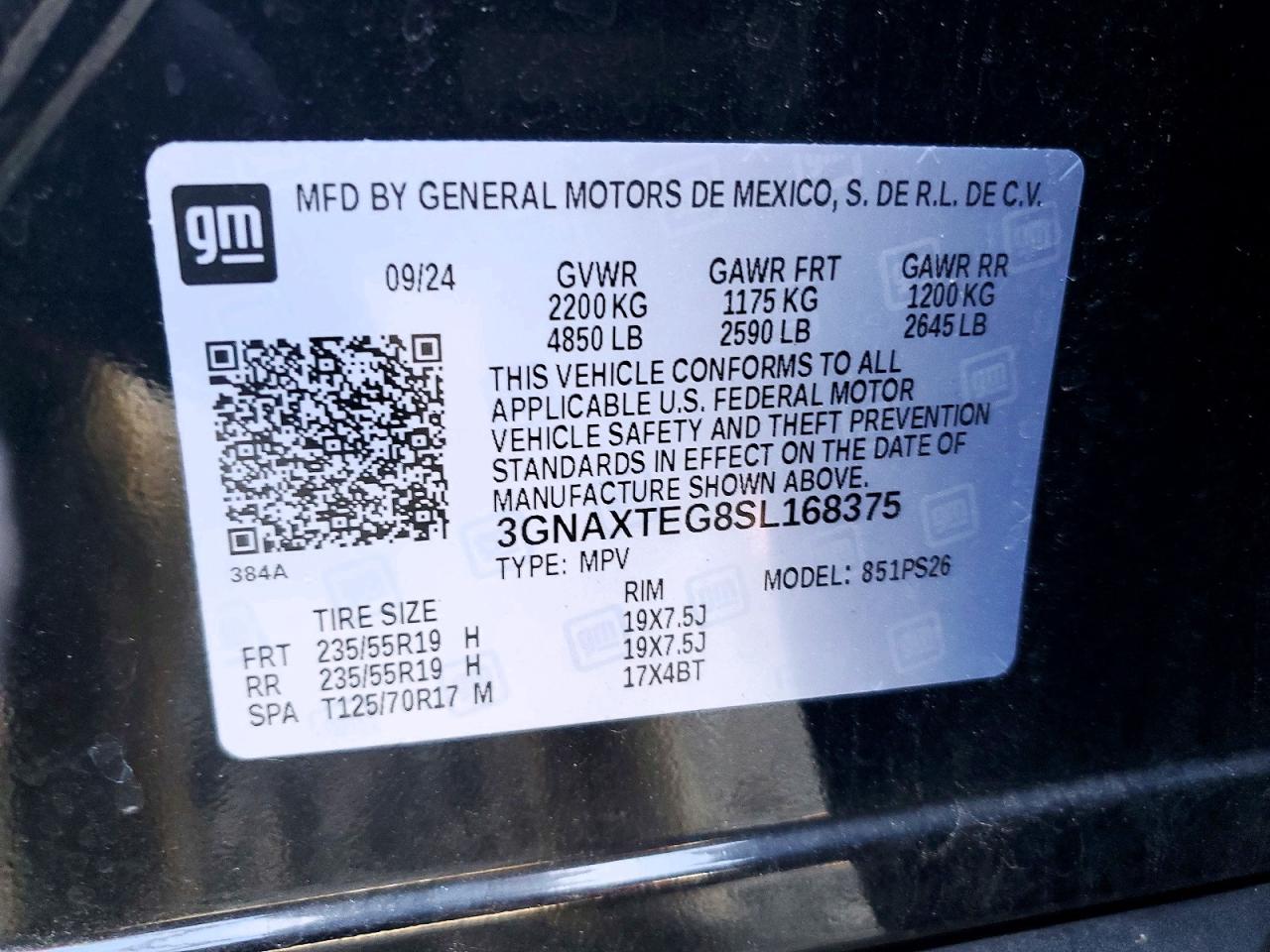 2025 CHEVROLET EQUINOX