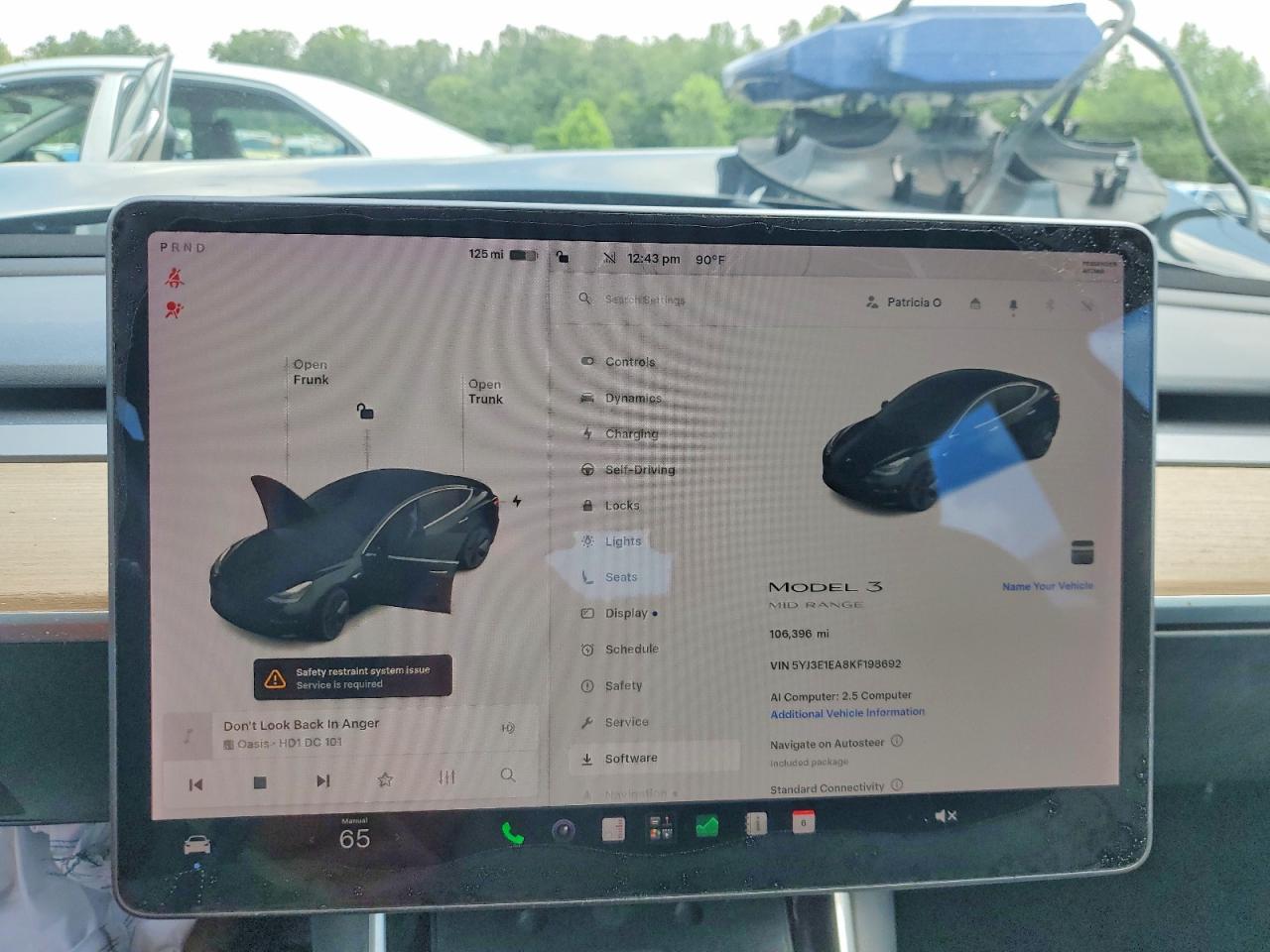 2019 TESLA MODEL 3