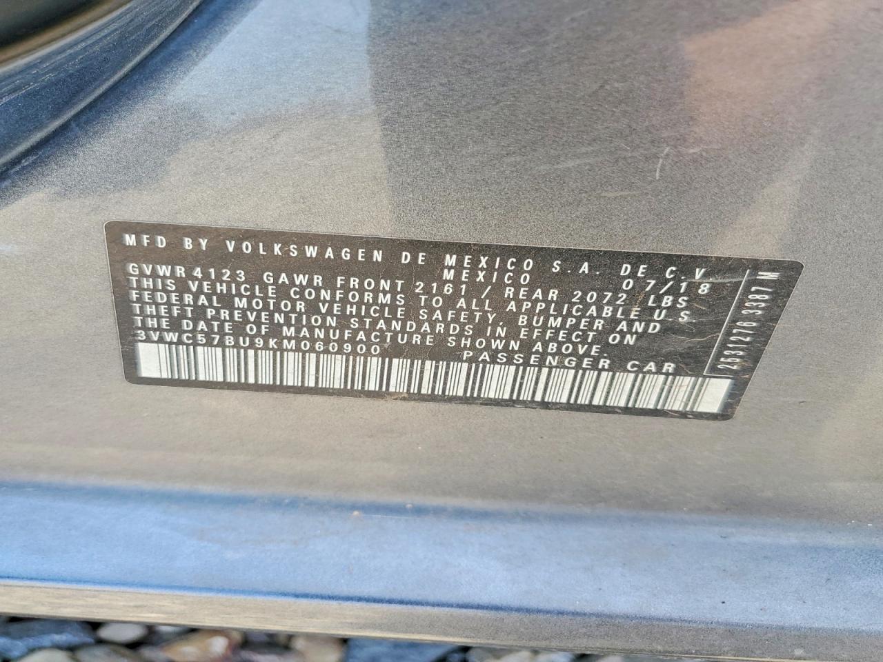 2019 VOLKSWAGEN JETTA