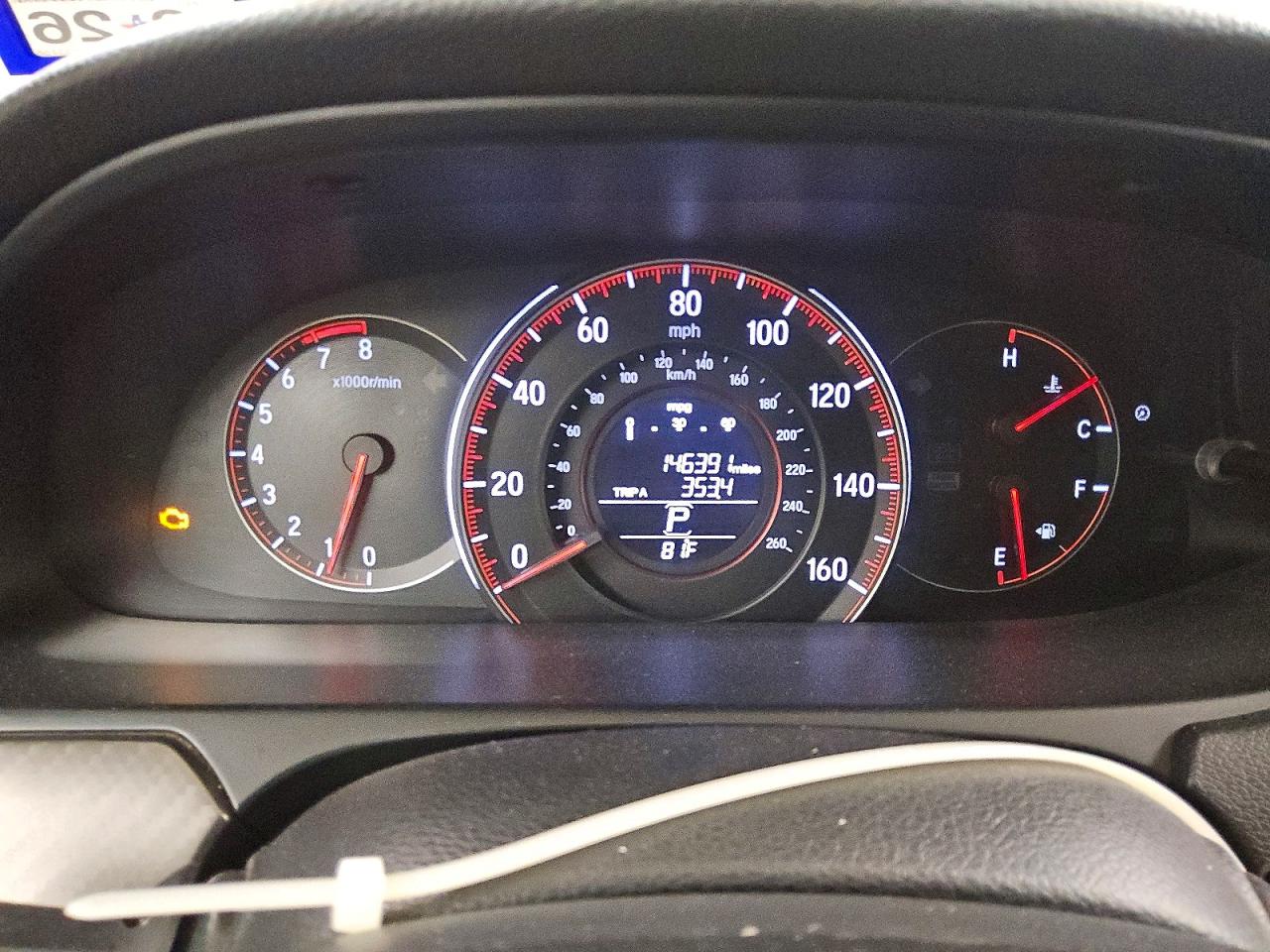 2016 HONDA ACCORD