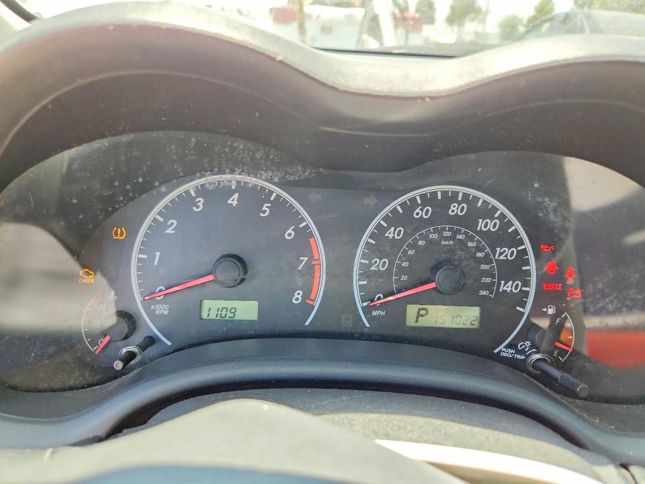2009 TOYOTA COROLLA